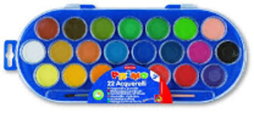 Picture of PRIMO WATER COLOURS X22 SET